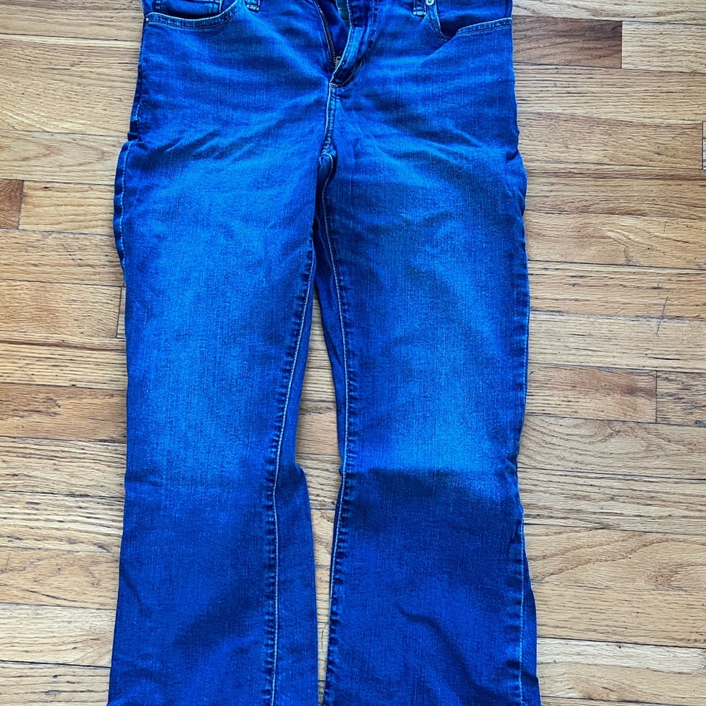 Banana Republic Dark Blue Flare Jeans